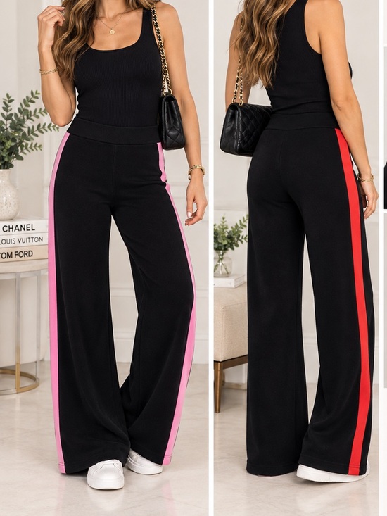 Pants - Maeve Black Wide Leg Pants Size Small